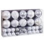 Bolas de Navidad Plateado Plástico (50 Unidades) de BigBuy Home, Navidad - Ref: S8807660, Precio: 18,65 €, Descuento: %