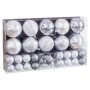 Bolas de Navidad Plateado Plástico (50 Unidades) de BigBuy Home, Navidad - Ref: S8807660, Precio: 18,65 €, Descuento: %