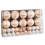 Boules de Noël Doré Plastique (50 Unités) de BigBuy Home, Noël - Réf : S8807661, Prix : 18,65 €, Remise : %