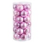 Bolas de Natal Cor de Rosa Plástico Ø 6 cm (30 Unidades) | Tienda24 - Global Online Shop Tienda24.eu