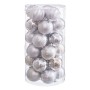 Bolas de Natal Prateado Plástico Ø 6 cm (30 Unidades) de BigBuy Home, Natal - Ref: S8807666, Preço: 10,22 €, Desconto: %