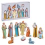 Christmas nativity set Multicolour Resin Nativity/Bethlehem 20 x 12 x 3 cm | Tienda24 - Global Online Shop Tienda24.eu