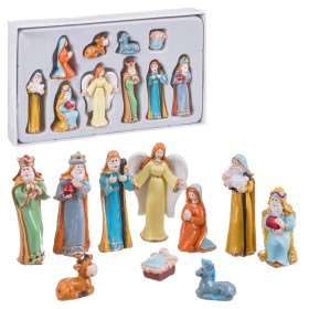 Belén de Navidad Multicolor Resina Nacimiento/Belén 20 x 12 x 3 cm de BigBuy Home, Navidad - Ref: S8807682, Precio: 8,08 €, D...