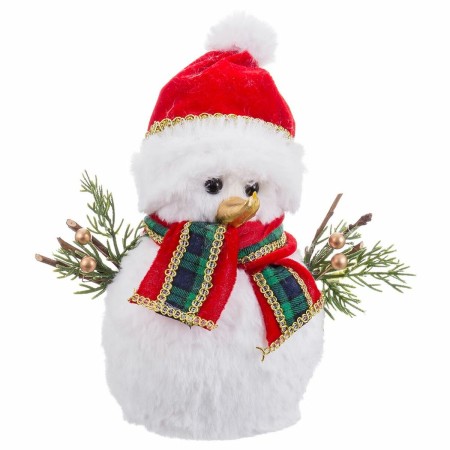 Christmas bauble Multicolour Snow Doll 20 x 12 x 22 cm by BigBuy Home, Christmas - Ref: S8807691, Price: 11,92 €, Discount: %