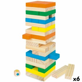 Jenga Woomax (6 Stück) von Woomax, Brettspiele - Ref: S8900188, Preis: 33,96 €, Rabatt: %