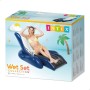 Aufblasbarer Pool-Sessel Intex Floating Recliner Blau Weiß 180,3 x 66 x 134,6 cm (3 Stück) von Intex, Luftmatratzen & Aufblas...