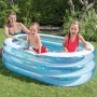 Inflatable Paddling Pool for Children Intex Oval Blue White 230 L 163 x 46 x 107 cm (6 Units) | Tienda24 - Global Online Shop Tienda24.eu