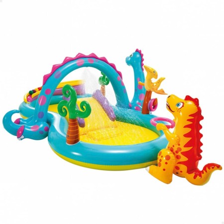 Piscina Hinchable para Niños Intex  Dinosaurios Parque de juegos 302 x 112 x 229 cm 280 L | Tienda24 - Global Online Shop Tienda24.eu