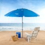 Parasol Aktive Azul Poliéster Alumínio 200 x 205 x 200 cm (6 Unidades) de Aktive, Sombrinhas - Ref: S8902926, Preço: 126,08 €...