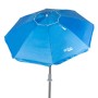 Parasol Aktive Azul Poliéster Alumínio 200 x 205 x 200 cm (6 Unidades) de Aktive, Sombrinhas - Ref: S8902926, Preço: 126,08 €...