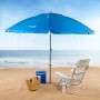 Parasol Aktive Azul Poliéster Alumínio 220 x 225 x 220 cm (6 Unidades) de Aktive, Sombrinhas - Ref: S8902927, Preço: 139,74 €...