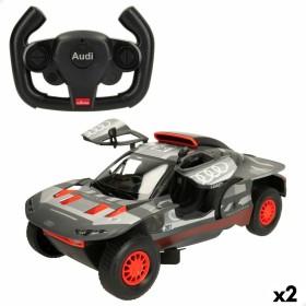 Coche Radio Control Audi 1:14 33 x 14 x 16 cm (2 Unidades) de Audi, Coches y camiones - Ref: S8905493, Precio: 92,79 €, Descu...