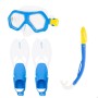 Lunettes de Plongée avec Tube et Palmes AquaSport Bleu Junior (2 Unités) de AquaSport, Kits de randonnée aquatique - Réf : S8...