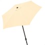 Parasol Aktive D250 Crème Ø 250 cm 2,4 m de Aktive, Parasols - Réf : S8905540, Prix : 38,96 €, Remise : %