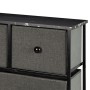 Chest of drawers Max Home Black Grey Marble 100 x 100 x 30 cm | Tienda24 - Global Online Shop Tienda24.eu