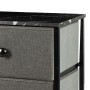 Chest of drawers Max Home Grey Marble 80 x 62 x 30 cm | Tienda24 - Global Online Shop Tienda24.eu