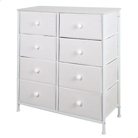 Cómoda Max Home Blanco 80 x 81 x 30 cm de Max Home, Cómodas y cajoneras - Ref: S8905570, Precio: 62,70 €, Descuento: %