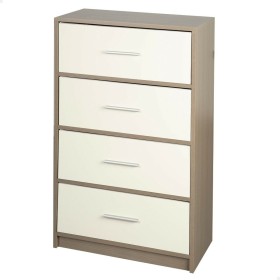 Cassettiera Max Home Bianco Grigio Moderno 58 x 112 x 30 cm | Tienda24 - Global Online Shop Tienda24.eu