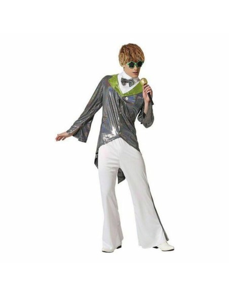 Costume per Adulti Argentato Star del Rock da BigBuy Carnival, Adulti - Ref: S1126242, Precio: €26.06, Descuento: %