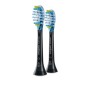 Tête de rechange Philips HX9042/33 Noir 2 Unités de Philips, Brosses à dents électriques et accessoires - Réf : S9100332, Pri...