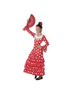 Costume per Bambini Sivigliana Rosso da BigBuy Carnival, Bambini - Ref: S1126247, Precio: €22.28, Descuento: %