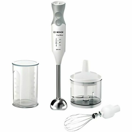 Hand-held Blender BOSCH MSM66150 White Silver 600 W by BOSCH, Cup and hand blenders - Ref: S9101310, Price: 59,91 €, Discount: %