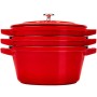 Baking tray Zwilling La Cocotte Red Cast Iron Ø 24 cm (3 Units) by Zwilling, Roasting Pans - Ref: S9104481, Price: 341,95 €, ...