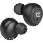 Écouteurs in Ear Bluetooth Defender Twins 638 Noir de Defender, Écouteurs Bluetooth à une seule oreille - Réf : S9104852, Pri...