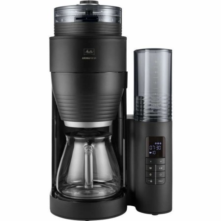 Cafetière goutte à goutte Melitta AROMAFRESH GLASS X BLACK-SILV 1 Noir Noir mat 1,25 L de Melitta, Machines à café automatiqu...