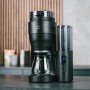 Cafetière goutte à goutte Melitta AROMAFRESH GLASS X BLACK-SILV 1 Noir Noir mat 1,25 L de Melitta, Machines à café automatiqu...