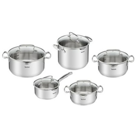 Cacerola Con Tapa Tefal G719SA74 Acero Ø 18 cm Ø 24 cm Ø 20 cm Ø 22 cm Ø 16 cm 1,5 L 2 L 6 L 5 L 10 Piezas | Tienda24 - Global Online Shop Tienda24.eu