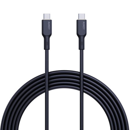 Cable USB Aukey CB-SCC241 Negro 1 m 240 W de Aukey, Cables USB - Ref: S91102854, Precio: 18,00 €, Descuento: %