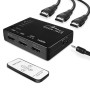 HDMI-Switch Media Tech MT5207 Schwarz von Media Tech, HDMI-Kabel - Ref: S91103176, Preis: 15,89 €, Rabatt: %