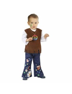 Costume per Neonati Hippie Multicolore da BigBuy Carnival, Bebé - Ref: S1126384, Precio: €15.17, Descuento: %