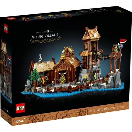 Jogo de Construção Lego PUEBLO VIKINGO 2103 Piezas de Lego, Jogos de construção - Ref: S91103963, Preço: 172,58 €, Desconto: %