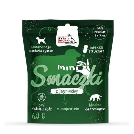 Snack pour chiens SYTA MICHA         Agneau 60 g de SYTA MICHA, Biscuits, gâteaux et snacks - Réf : S91104303, Prix : 5,07 €,...