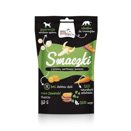 Dog Snack SYTA MICHA         Vegetables 80 g by SYTA MICHA, Biscuits, cakes and snacks - Ref: S91104312, Price: 6,26 €, Disco...