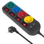 4-socket plugboard with power switch MacLean MCE229B (1,5 m) by MacLean, Power Strips - Ref: S91104348, Price: 12,63 €, Disco...