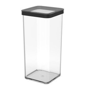 Recipiente Conservador de Alimentos Rotho Loft Negro Transparente 1,5 L de Rotho, Almacenamiento de comida - Ref: S91104983, ...