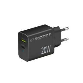 Chargeur mural Esperanza EZC105K Noir de Esperanza, Chargeurs - Réf : S91105124, Prix : 6,98 €, Remise : %