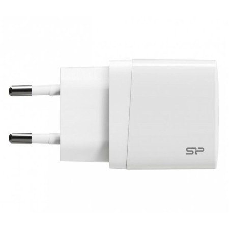 Caricabatterie da Parete Silicon Power SP18WASYQM10L0CW Bianco 18 W (1 Unità) di Silicon Power, Caricabatterie - Rif: S911057...