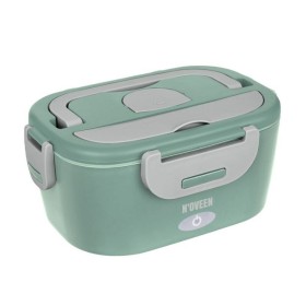 Electric Lunch Box N'oveen LB725 Green Grey 1,1 L 2 Pieces by N'oveen, Food storage - Ref: S91106148, Price: 37,09 €, Discoun...