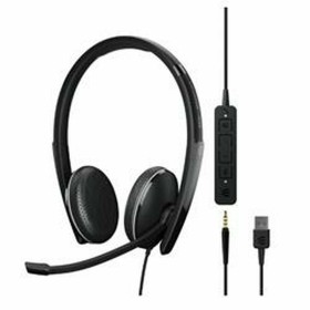 Auriculares con Micrófono Epos 1000916 Negro de Epos, Auriculares con micrófonos - Ref: S91106344, Precio: 81,83 €, Descuento: %