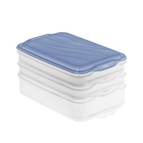 Recipiente para Conservar Alimentos Rotho Loft Branco Transparente | Tienda24 - Global Online Shop Tienda24.eu