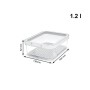 Food Preservation Container Rotho Rondo Cauma White Transparent 1,2 L by Rotho, Food storage - Ref: S91106806, Price: 6,39 €,...