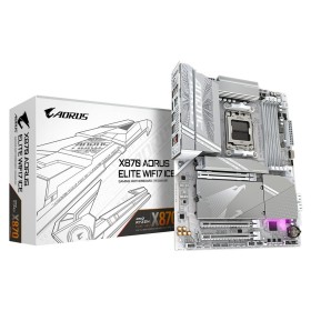 Motherboard Gigabyte X870 AORUS ELITE WF7 ICE AMD AM5 AMD X870 by Gigabyte, Base plates - Ref: S91106872, Price: 415,14 €, Di...