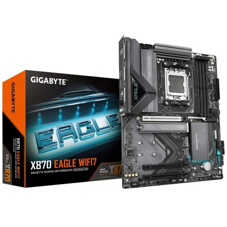 Scheda Madre Gigabyte X870 EAGLE WIFI7 AMD AM5 AMD X870 di Gigabyte, Schede madri - Rif: S91107136, Prezzo: 334,98 €, Sconto: %