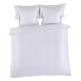 Housse de Couette Alexandra House Living Blanc 150 x 220 cm de Alexandra House Living, Couettes et housses de couette - Réf :...