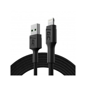 Cable Lightning Green Cell KABGC18 Negro 2 m de Green Cell, Cables Lightning - Ref: S91108858, Precio: 6,87 €, Descuento: %