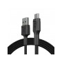 Cable USB a micro USB Green Cell KABGC20 Negro 1,2 m de Green Cell, Cables USB - Ref: S91108861, Precio: 6,20 €, Descuento: %